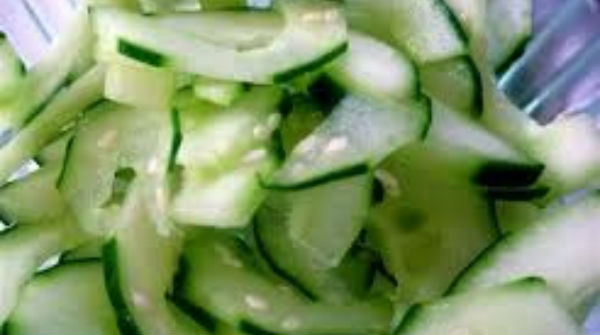 Cucumber Salad, Sweet Japanese Style