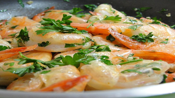 Shrimp Sauté: Quick simple a perfect meal for these crazy days