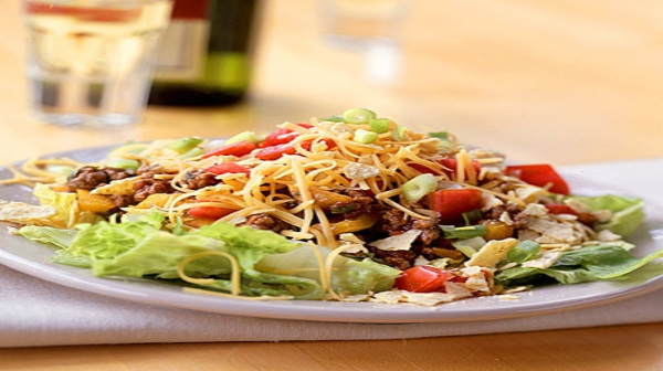 Taco Salad, A Healthy Summer Low Cal Summer Treat