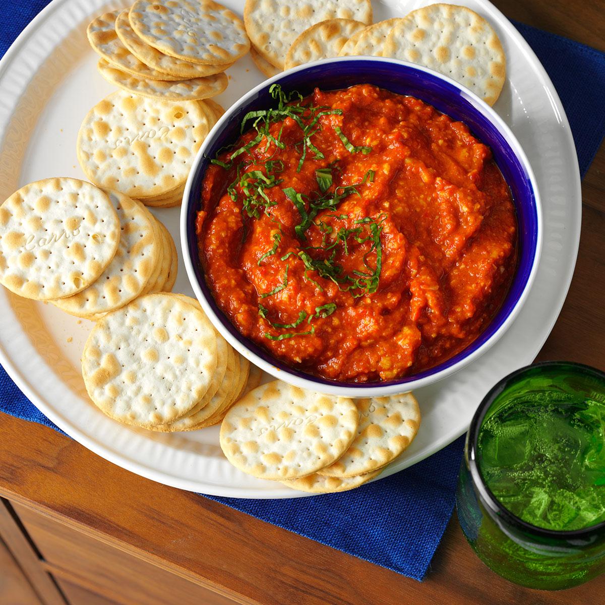 Roasted Red Pepper Tapenade