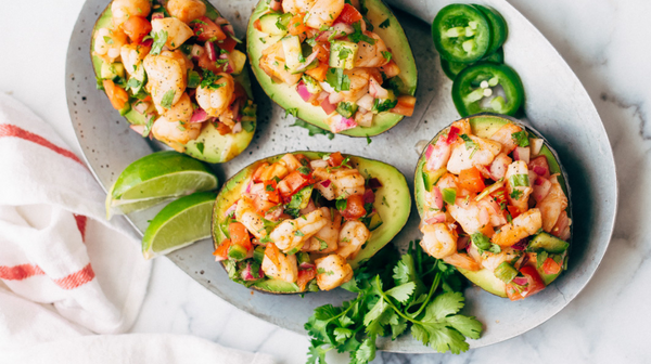 Shrimp Stuffed Avocados