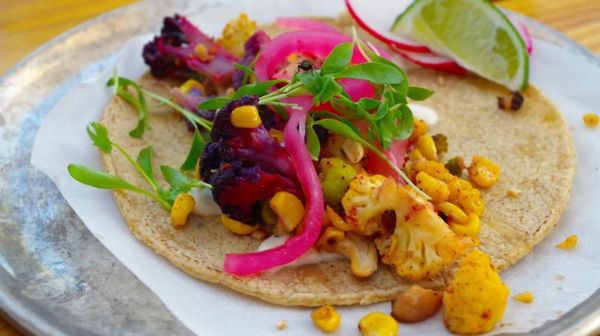 Asian Veggie Tacos