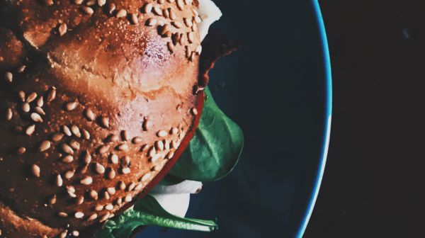 Sirloin, Spinach & Mushroom Burger