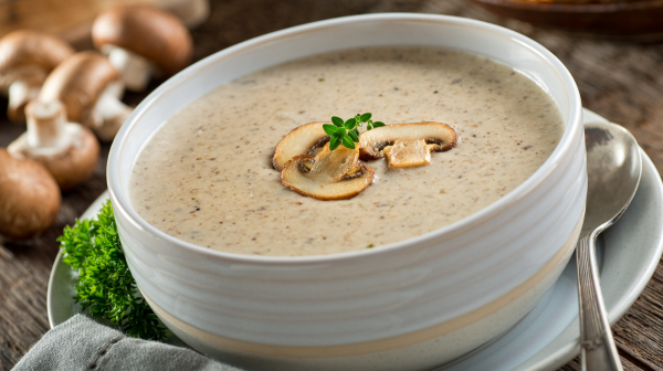  Creamy Broccoli-Mushroom Soup